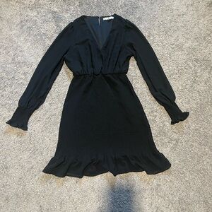 HYFVE Black Long Sleeve Dress